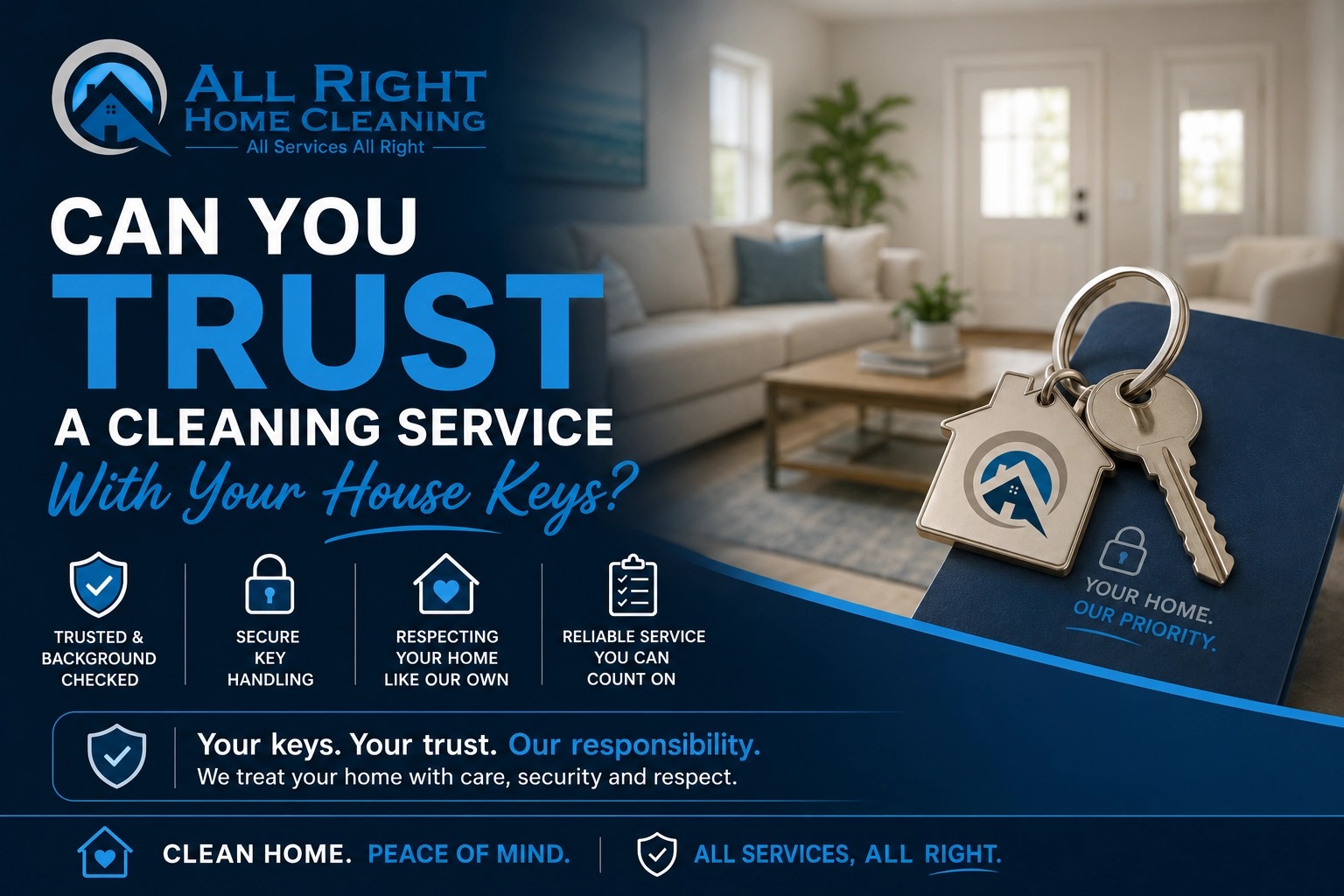 Can You Trust a Cleaning Service With Your House Keys?