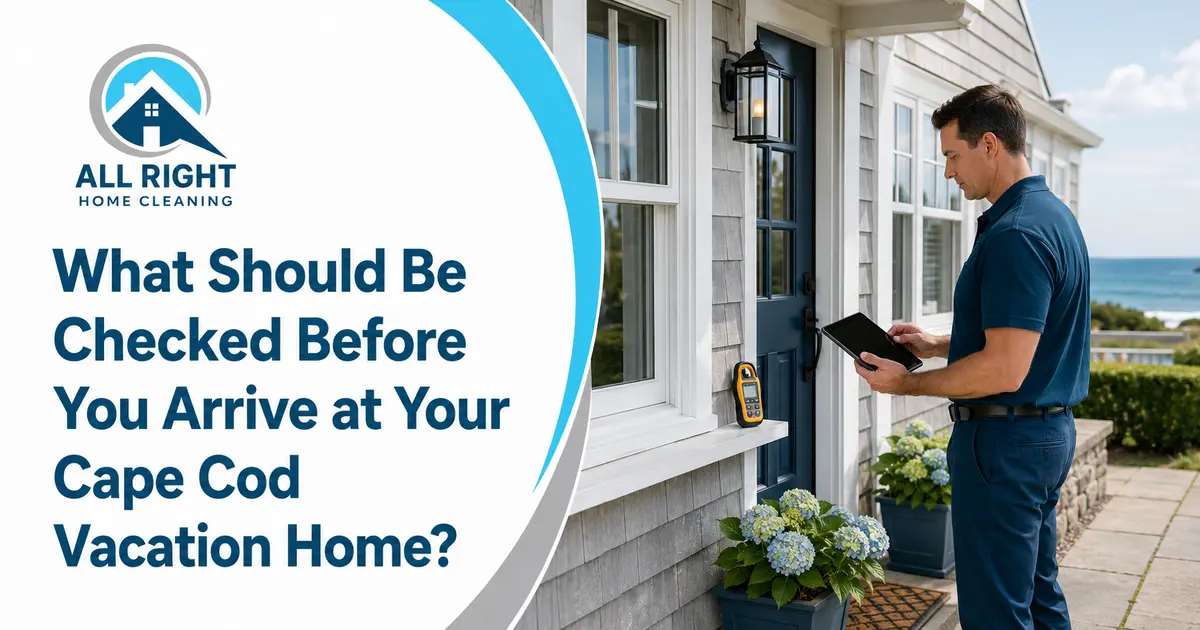 What Should Be Checked Before You Arrive at Your Cape Cod Vacation Home?